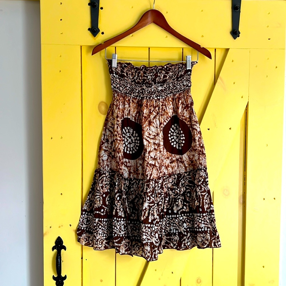 Rampage Tie Dye Tube Dress